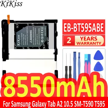 8550mAh KiKiss Galinga Baterija EB-BT595ABE Samsung Galaxy Tab A2 10.5 SM-T590 T595