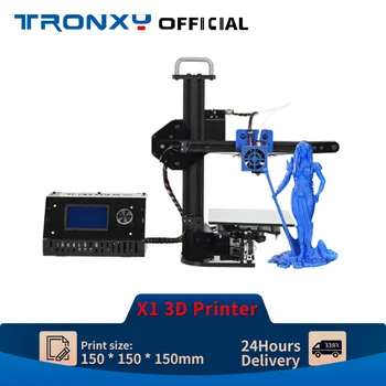 Tronxy X1 3D Spausdintuvas Aukštos Kokybės Mini Spausdintuvais, 
