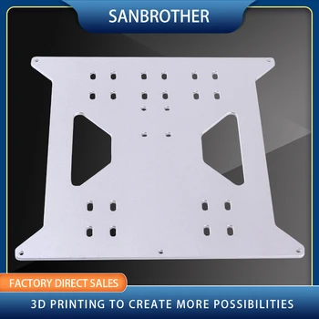 Atnaujinti Y Vežimo Plokštė wanhao popierinės kopijavimo aparatų matricos i3 /Monoprice Maker Pasirinkite V1/V2/V2.1/Plus 3D spausdintuvai