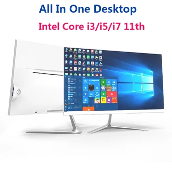 Naujas Visi Viename Kompiuterio Desktop Core i7-1165G7 DDR4 24 Colių Monoblock PC Windows Visus Į Vieną KOMPIUTERĮ Su 