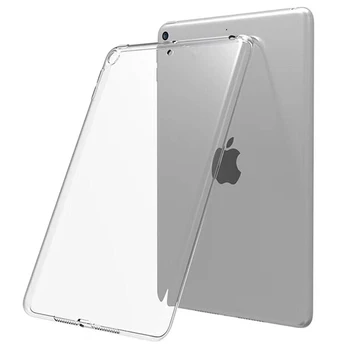 funda trasera transparente de TPU a prueba de golpes para iPad 10,2 MiNi 2 3 4 5 2019 Pro 2017 Oro 1 2