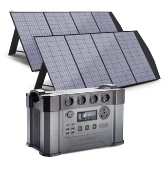 ALLPOWERS Nešiojamų Energijos Saugojimo Maitinimo 1500Wh 2400W Pagalbos Atsarginės Powerstation Su 140W / 200W / 400W Solarpanel