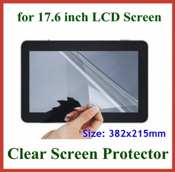 3pcs Ultra Clear LCD Screen Protector Apsauginė Plėvelė 17.6 colių Nešiojamas Nešiojamojo KOMPIUTERIO LCD Monitoriaus 382x215mm 16:9
