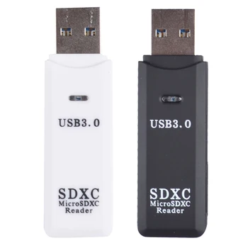 Super greitis 2 in 1 USB 3.0 SDHC SDXC SD TF Micro SD Kortelių Skaitytuvas