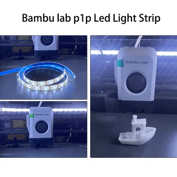 Už Bambu lab p1p Led šviesos juostelės 3D Spausdintuvo Dalys, atsparus Vandeniui, galima sumažinti energijos taupymo šviesos juostos